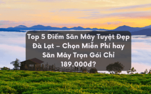 Top 5 Điểm Săn Mây Tuyệt Đẹp Đà Lạt – Chọn Miễn Phí hay Săn Mây Trọn Gói Chỉ 189.000đ?